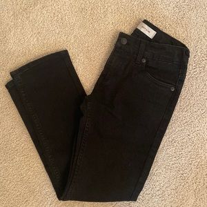 Levi’s slim black jeans